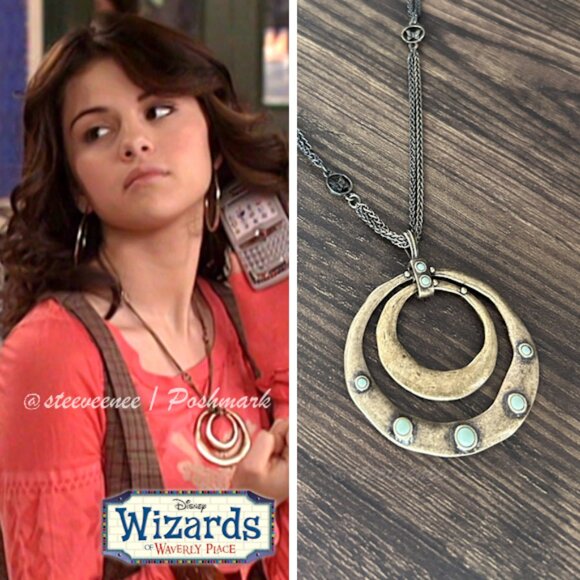 2000s Hammered Ring Necklace ASO Alex Russo - Picture 3 of 11